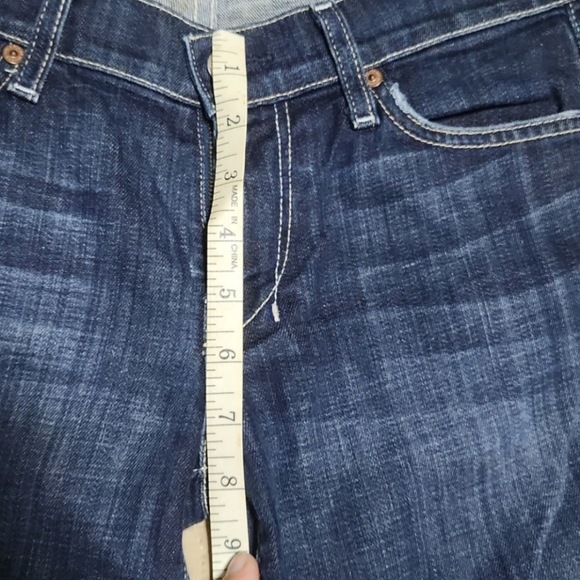 7 For All Mankind Women's Blue Jeans - Picture 2 of 3